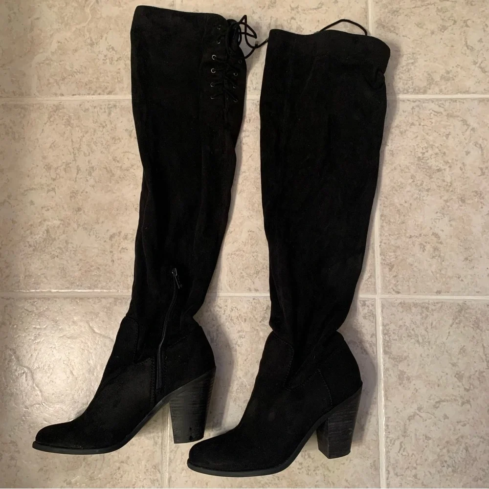 Jessica Simpson Coriee OTK Boots - Picture 6 of 11